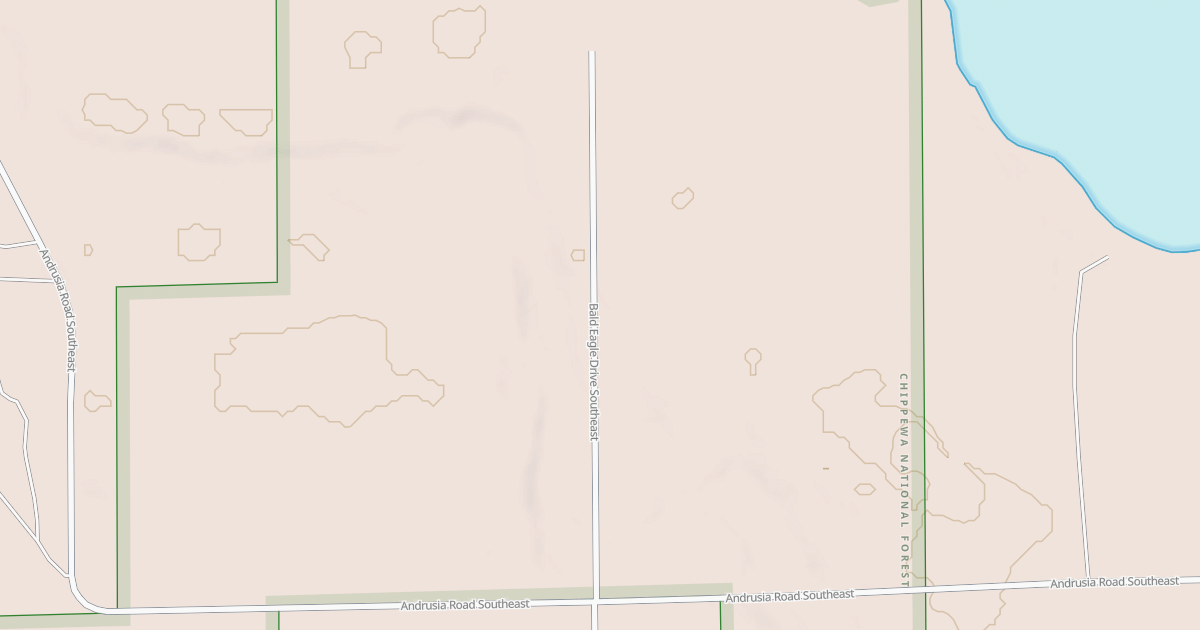 Map preview of TEN LAKE CEMETARY