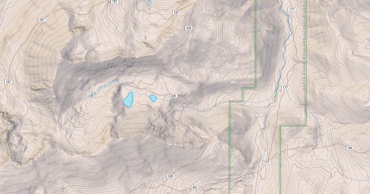Map preview of ECHOLS RIDGE