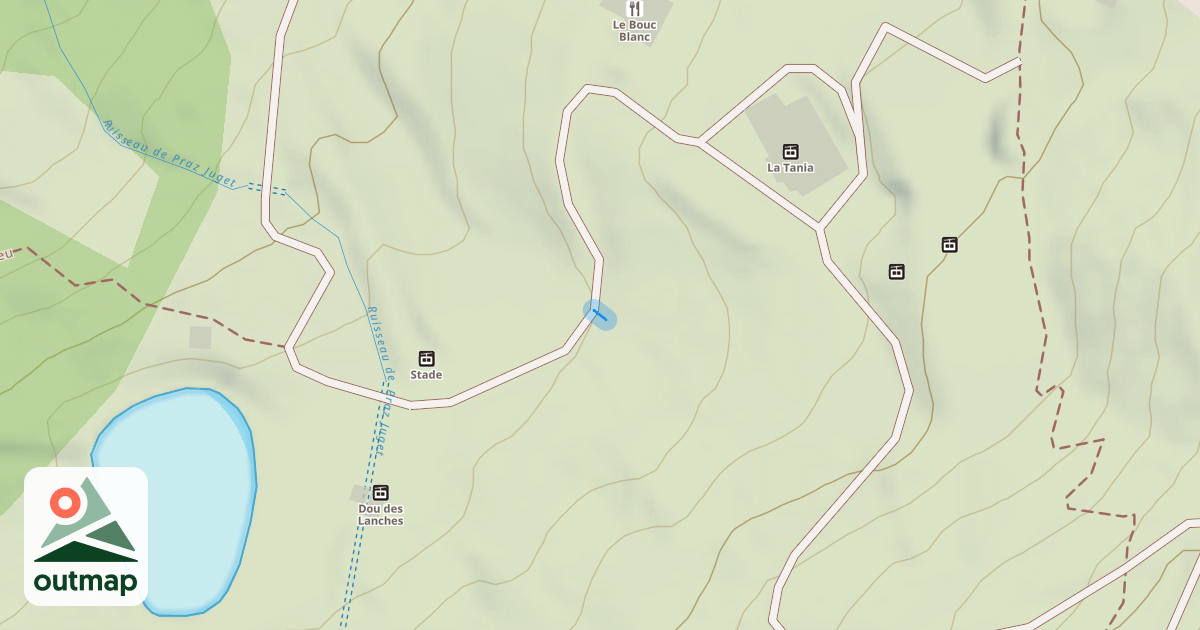 Map of Bouc Blanc