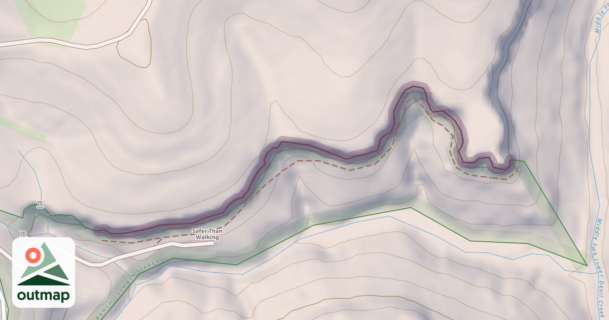 Map of Ash Branch