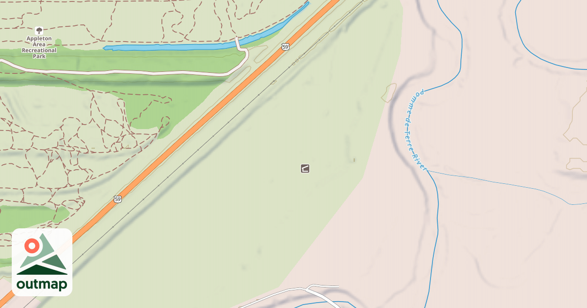 Map of Appleton Area Recreational Park