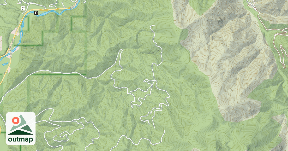 Map of (FDR) STEEP CREEK