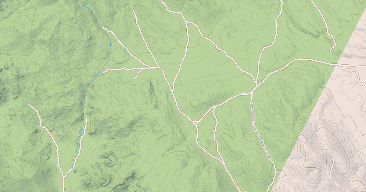 Map preview of MINE SHAFT ROAD