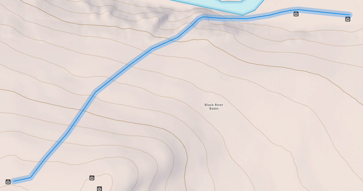 Map preview of River Drive