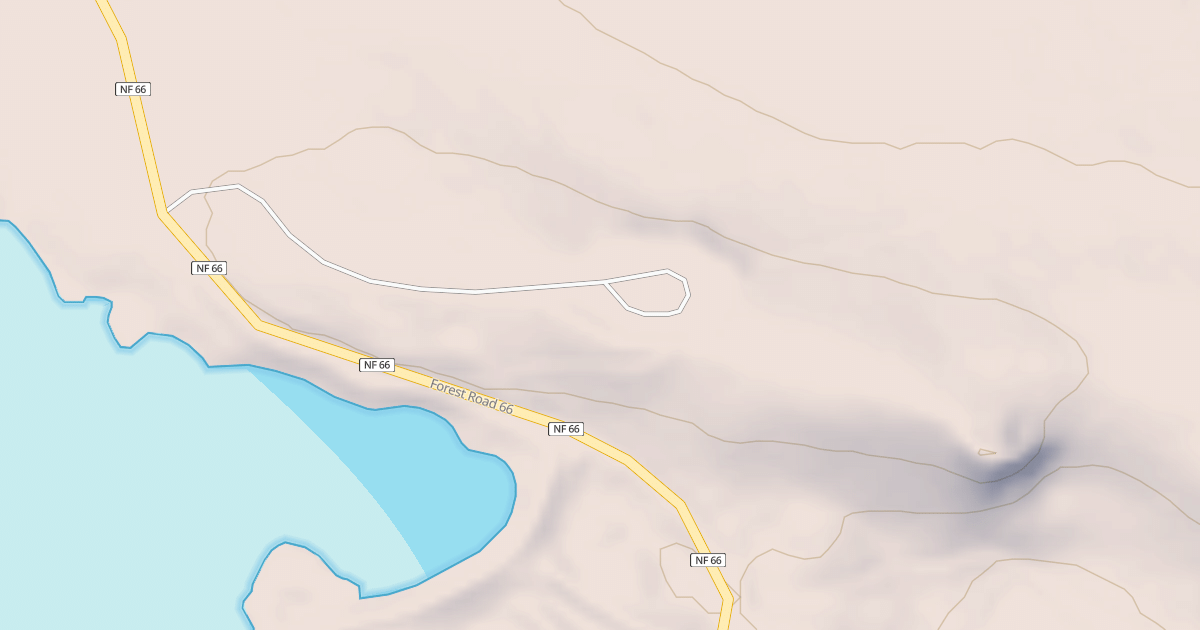 Map preview of USFS National Forest System Roads {9EF7A701-93B3-4231-B8F2-F5F57FACD7E7}