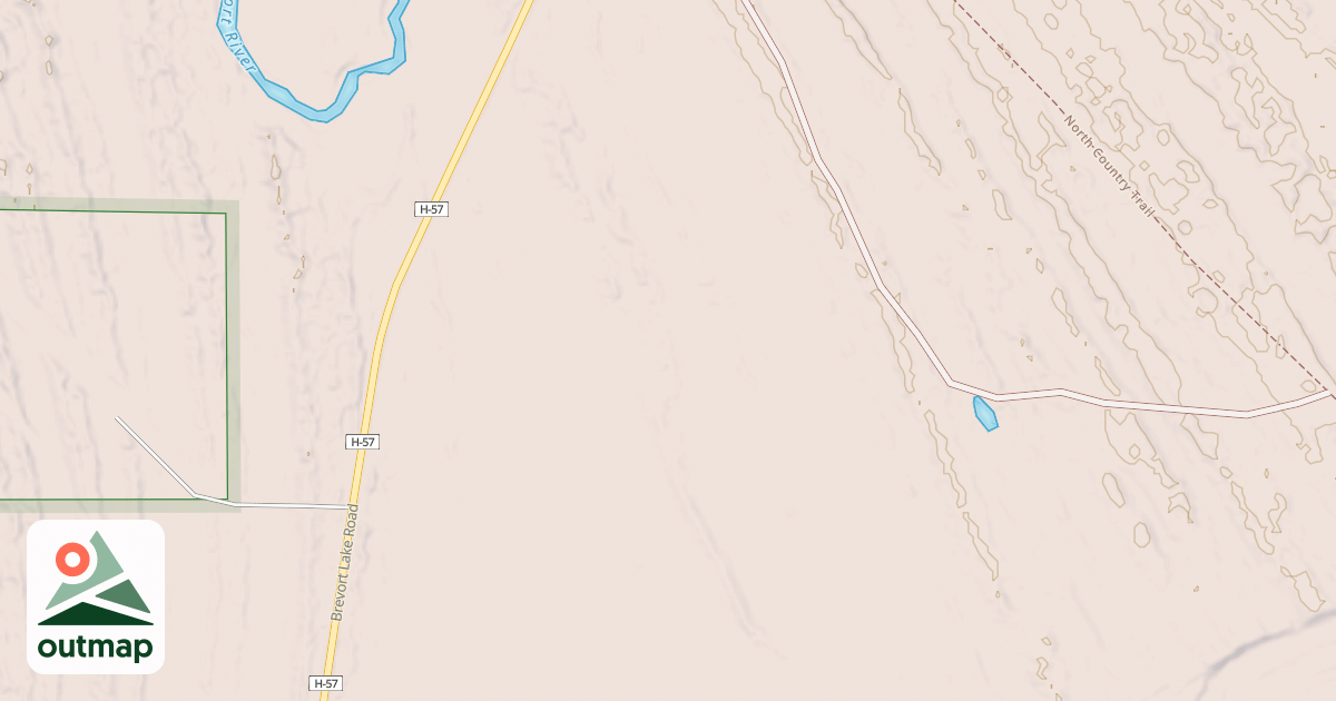 Map of H-57 SPUR 3311