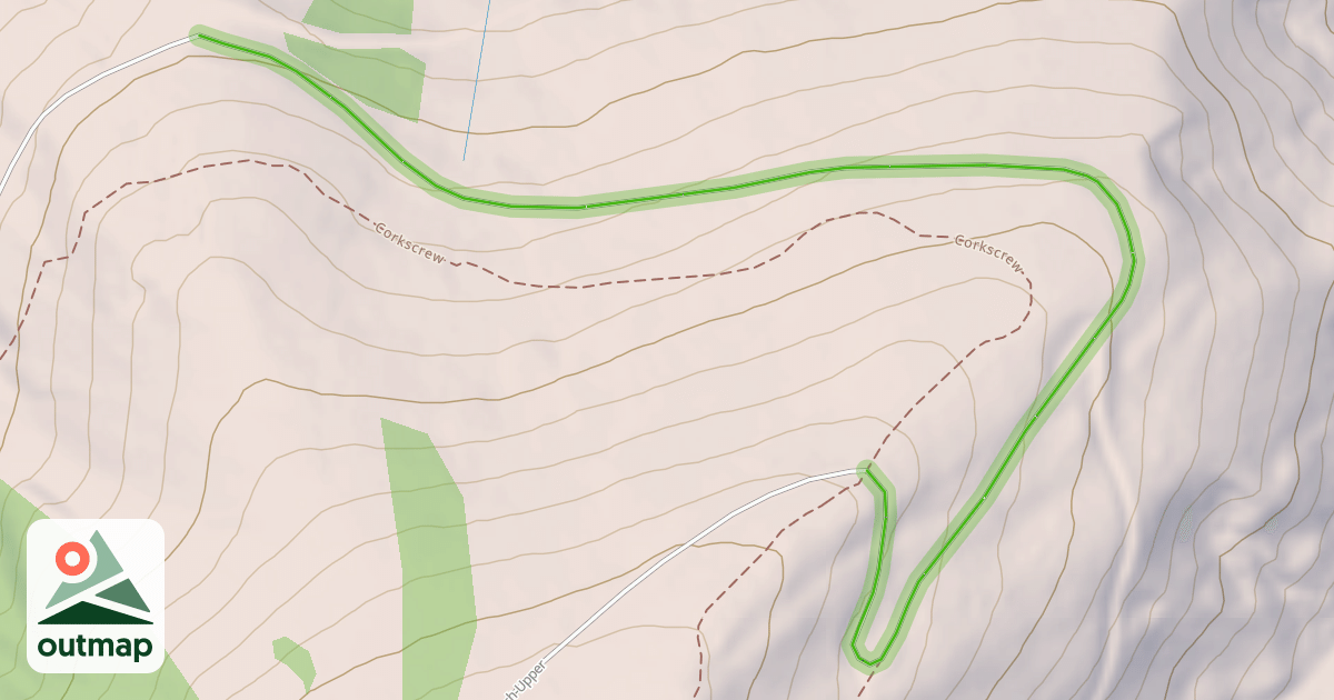 Map of Cinch-Upper