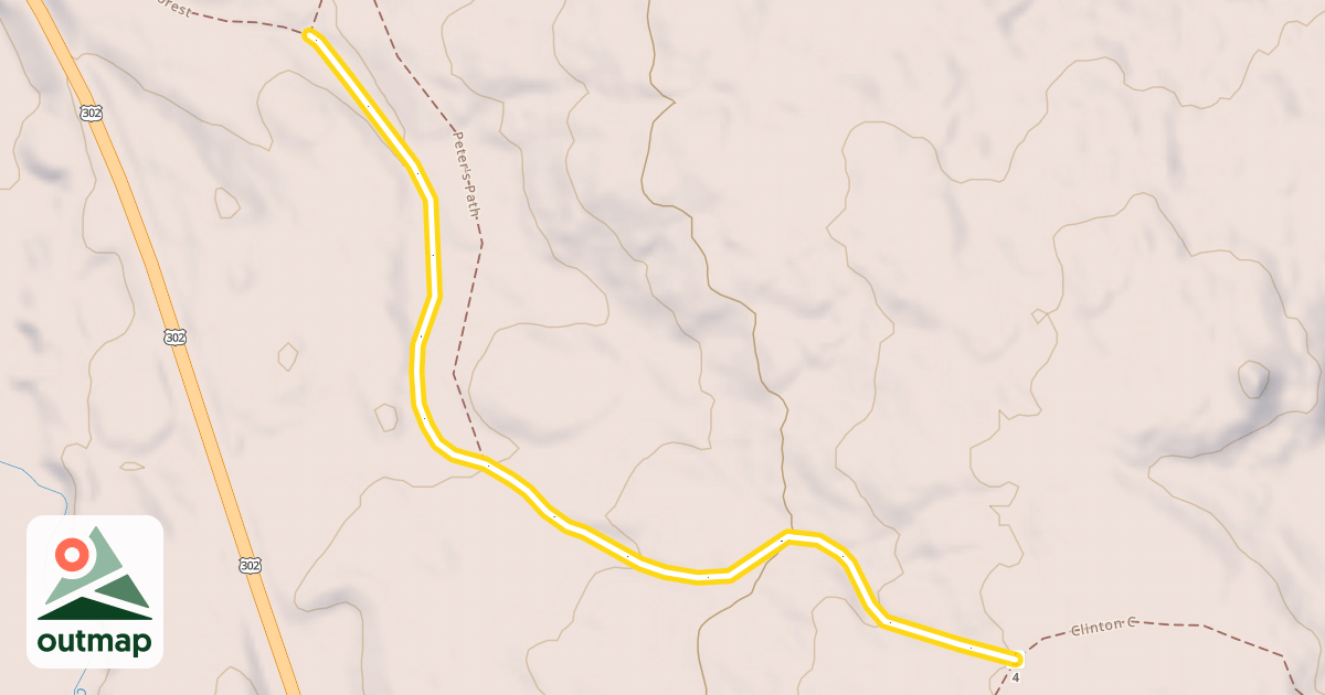 Map of Beech Hill