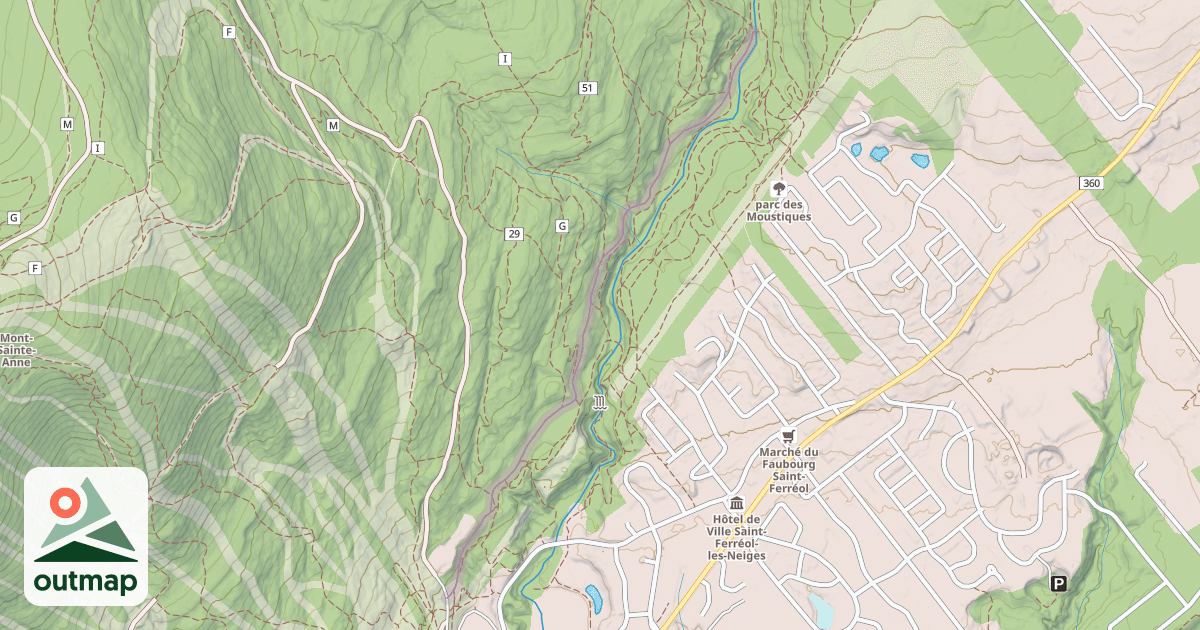 Map of 15 Sentier Jean Larose