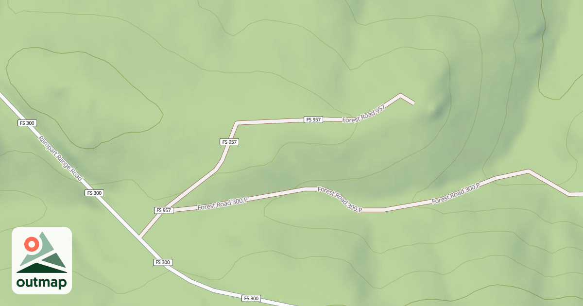 Map of 957