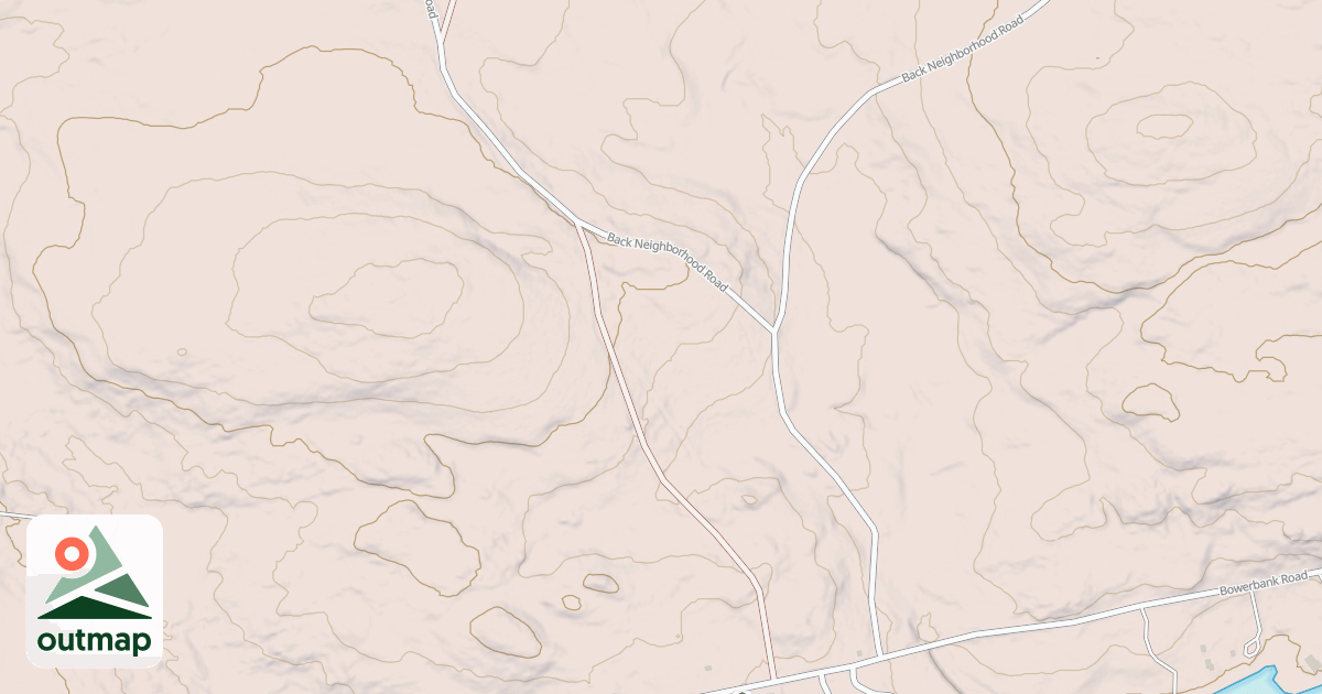 Map of Dow Rd