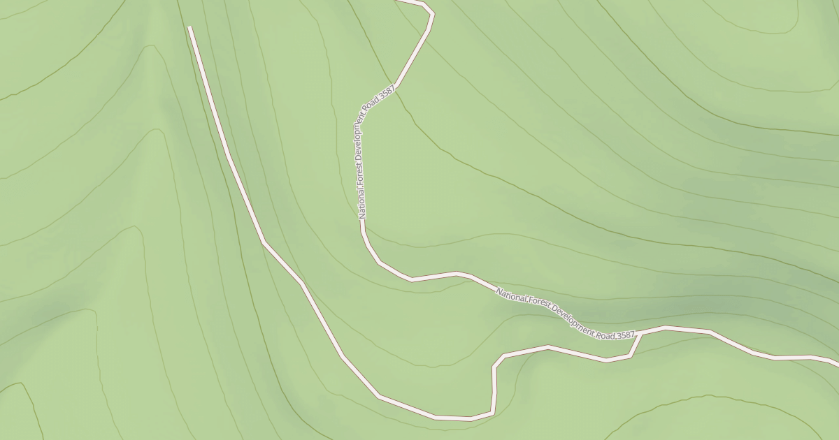 Map preview of DESEVE CREEK A