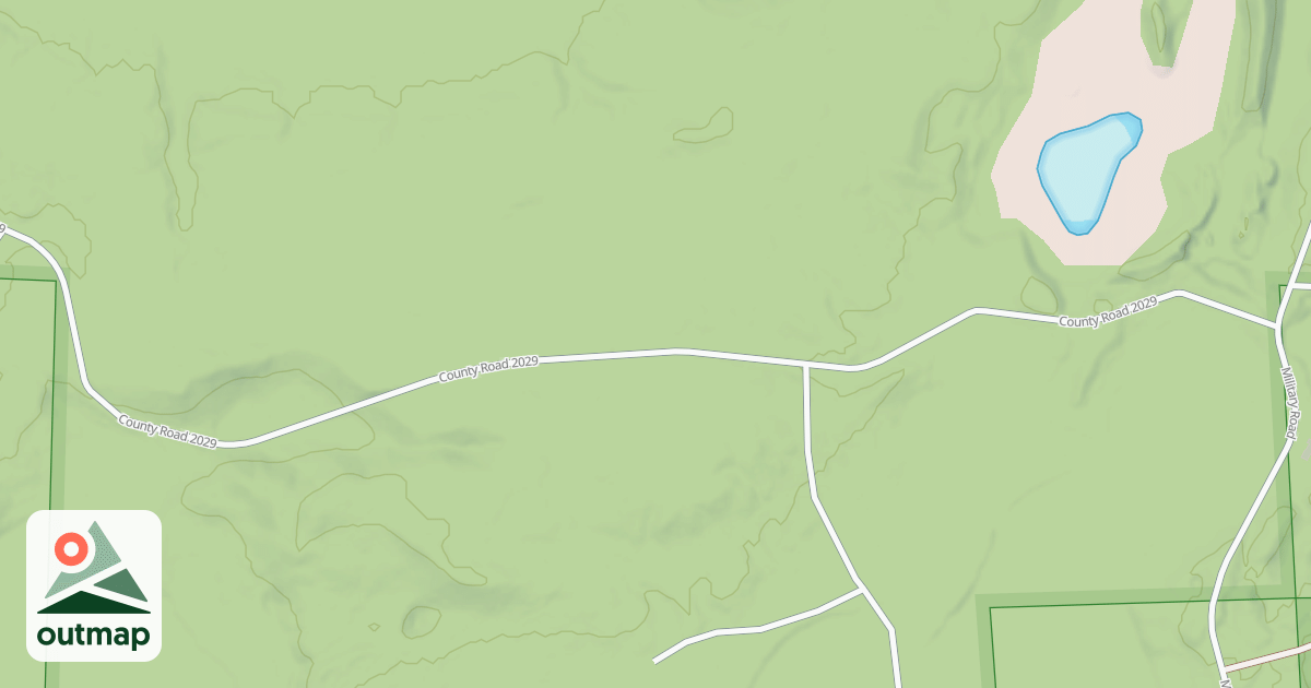Map of OLD MILITARY SPUR ROAD