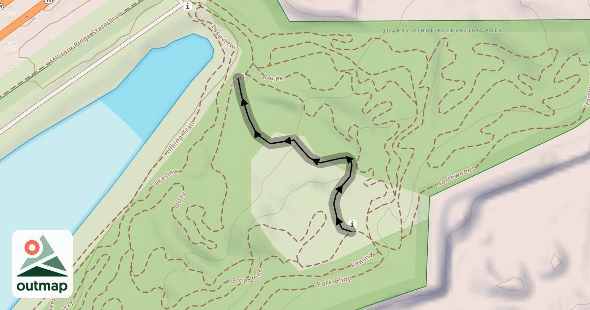 Map of Sandy Bowl