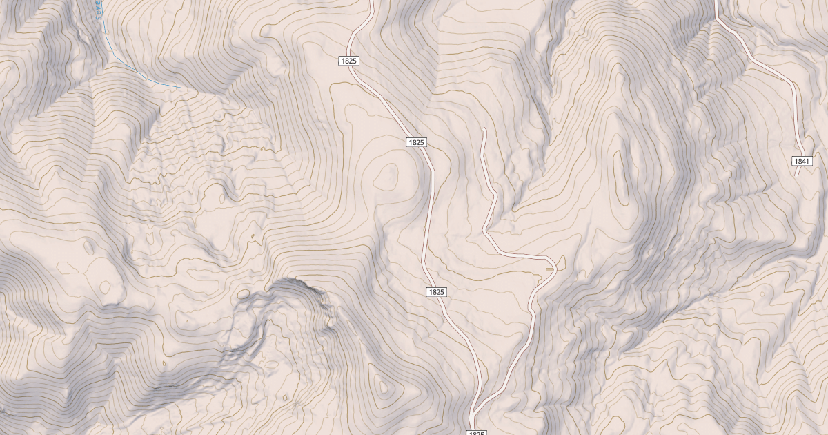 Map preview of CRATER MOUNTAIN