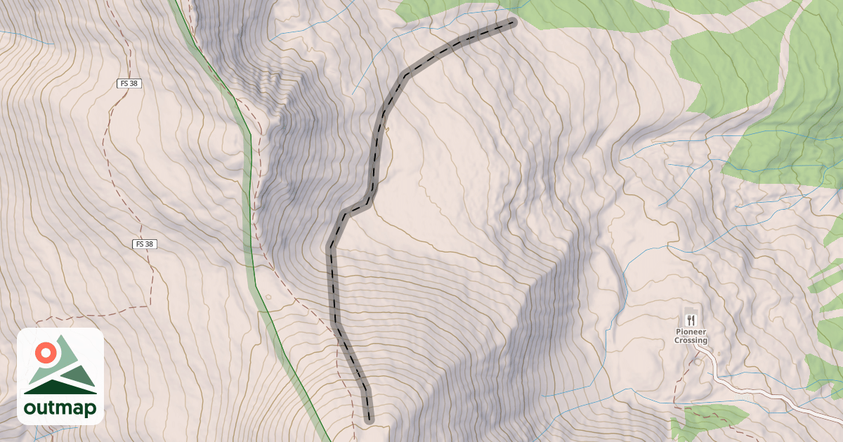 Map of Whiskey River