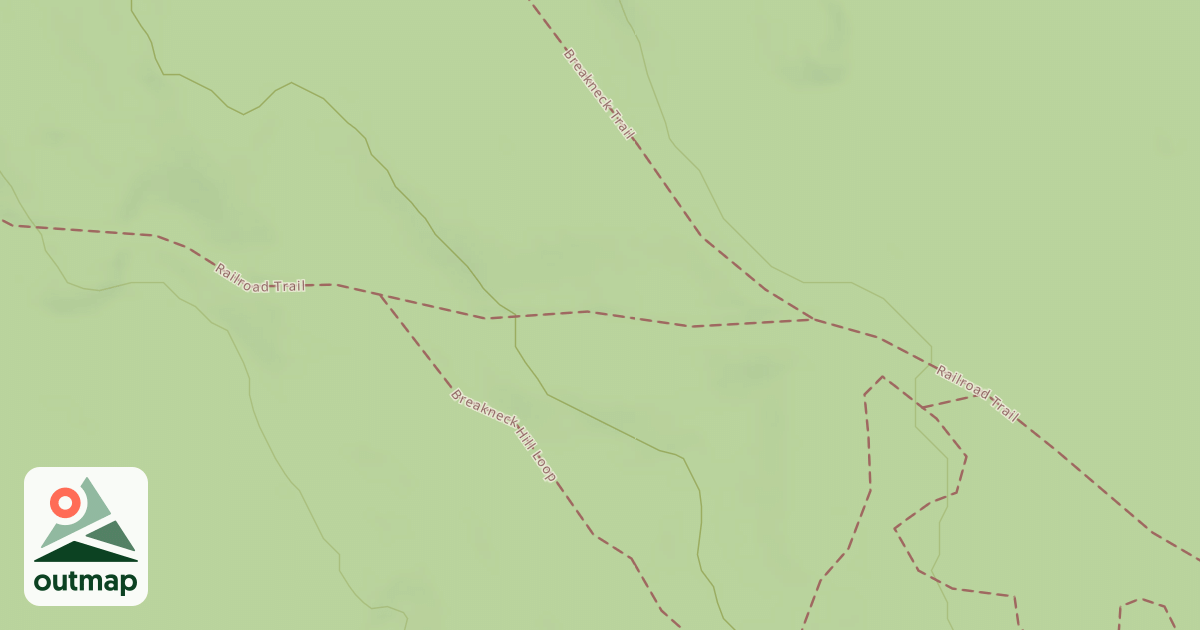 Map of Railroad Trail