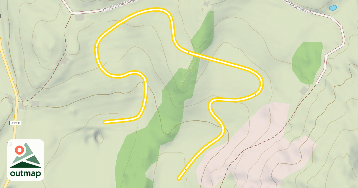 Map of La Bleue