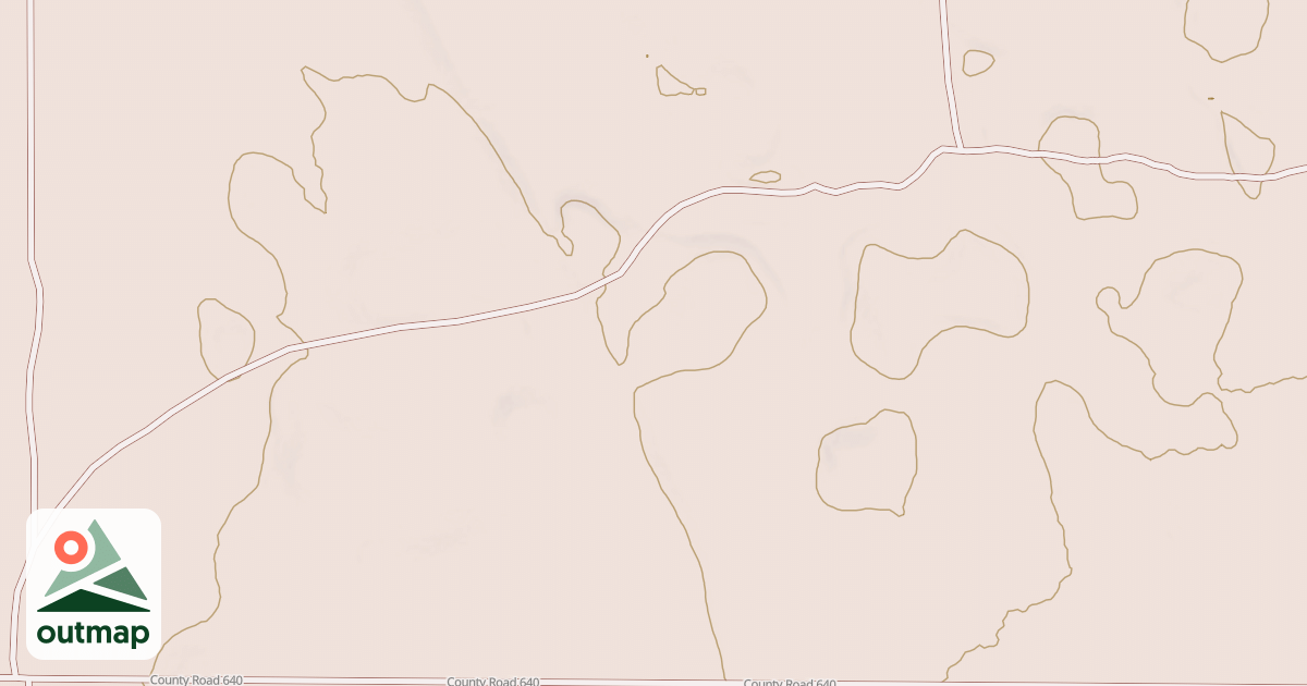 Map of HUMP SPUR D