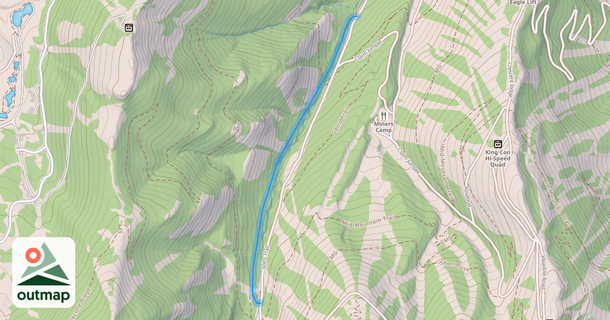 Map of Zeke's Road