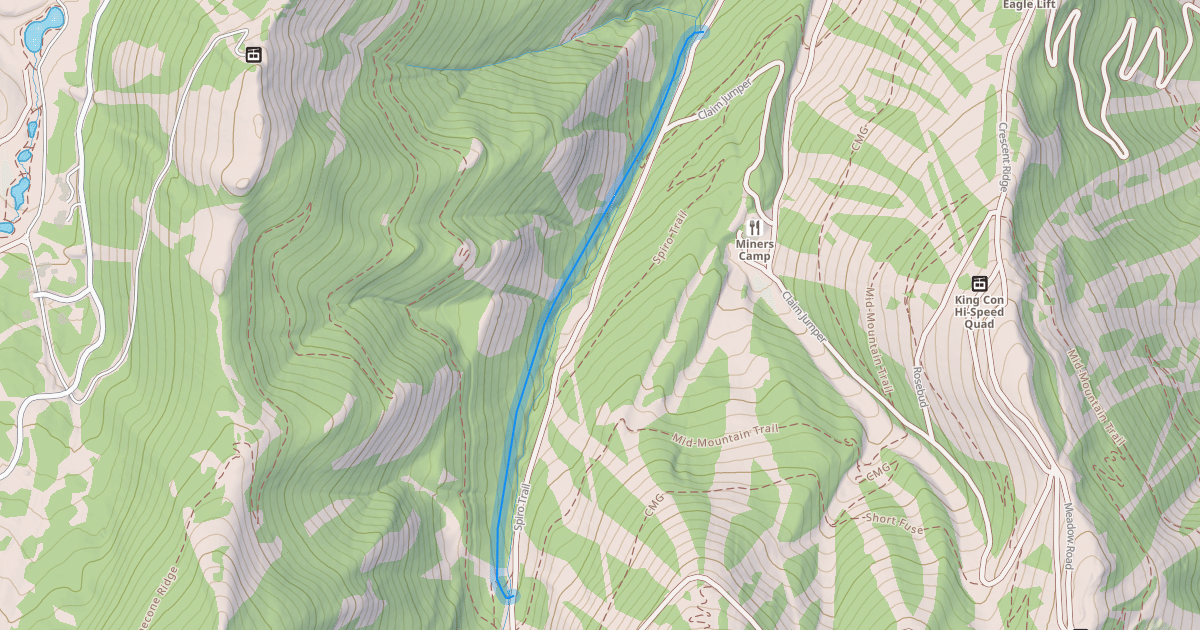 Map preview of Zeke's Road