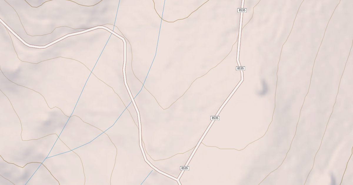 Map preview of BONERIDGE T3