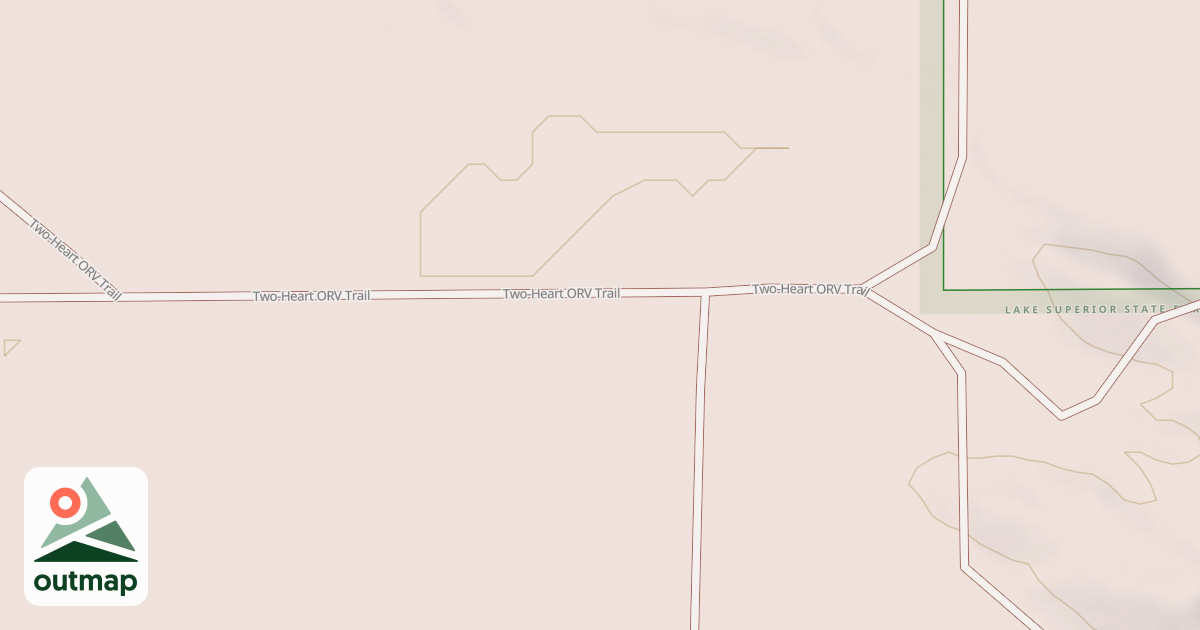 Map of Two-heart Trail