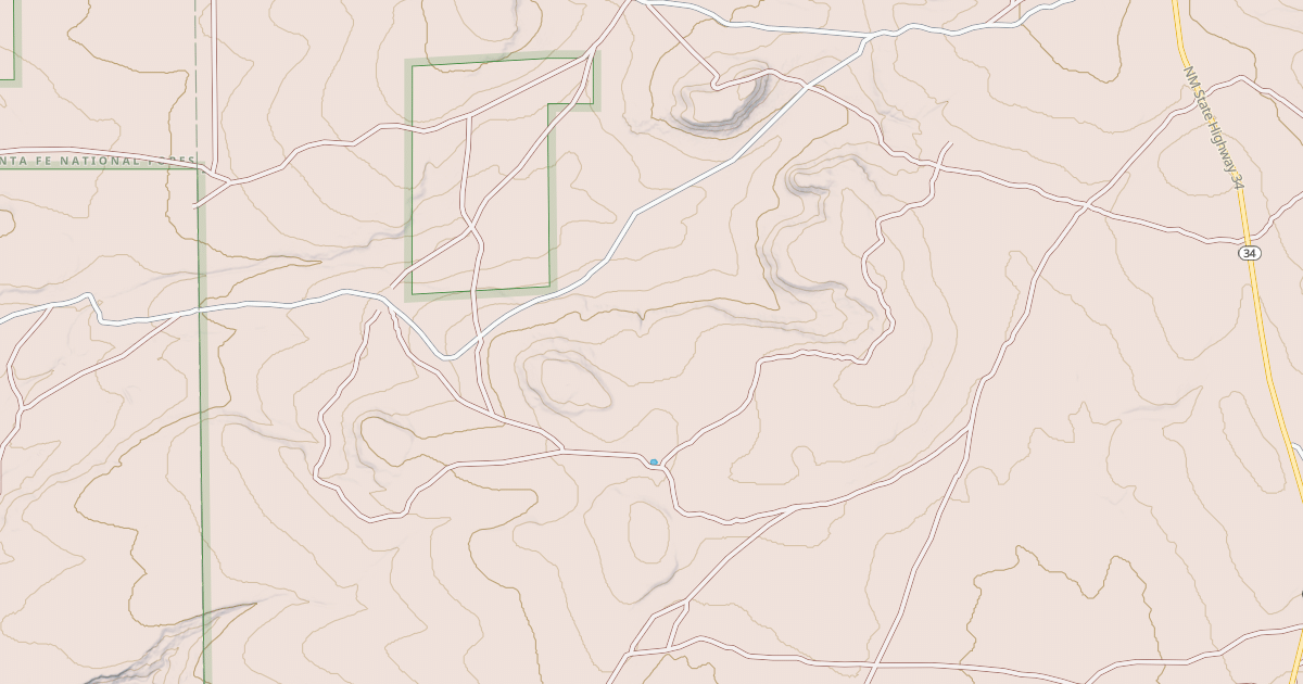 Map preview of USFS Motor Vehicle Use Map Roads {5D508054-B135-444D-899E-AA7EB42DDCE2}