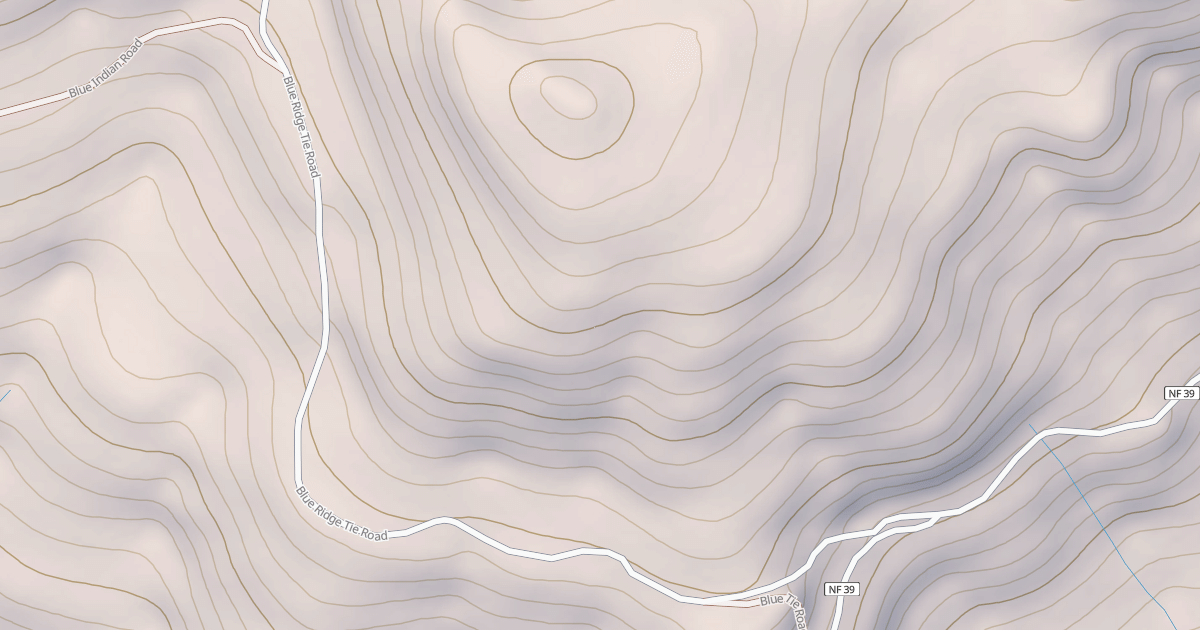 Map preview of BLUE RIDGE TIE