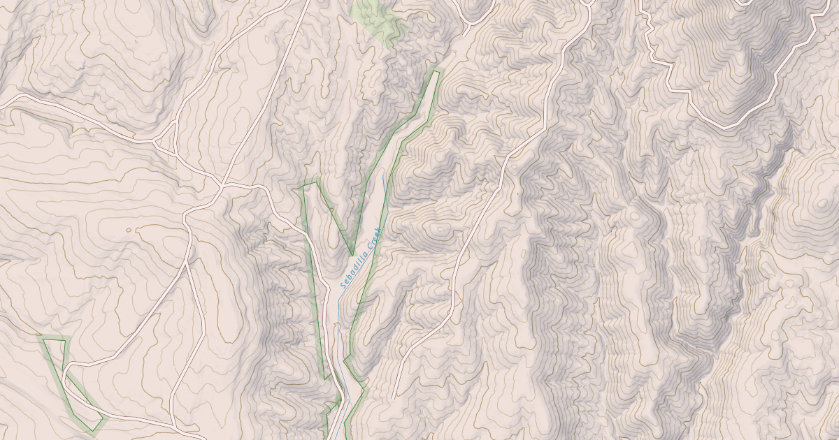 Map preview of USFS Motor Vehicle Use Map Roads {8DA48350-EA3B-4CA9-90FA-9C6B1DCD2657}