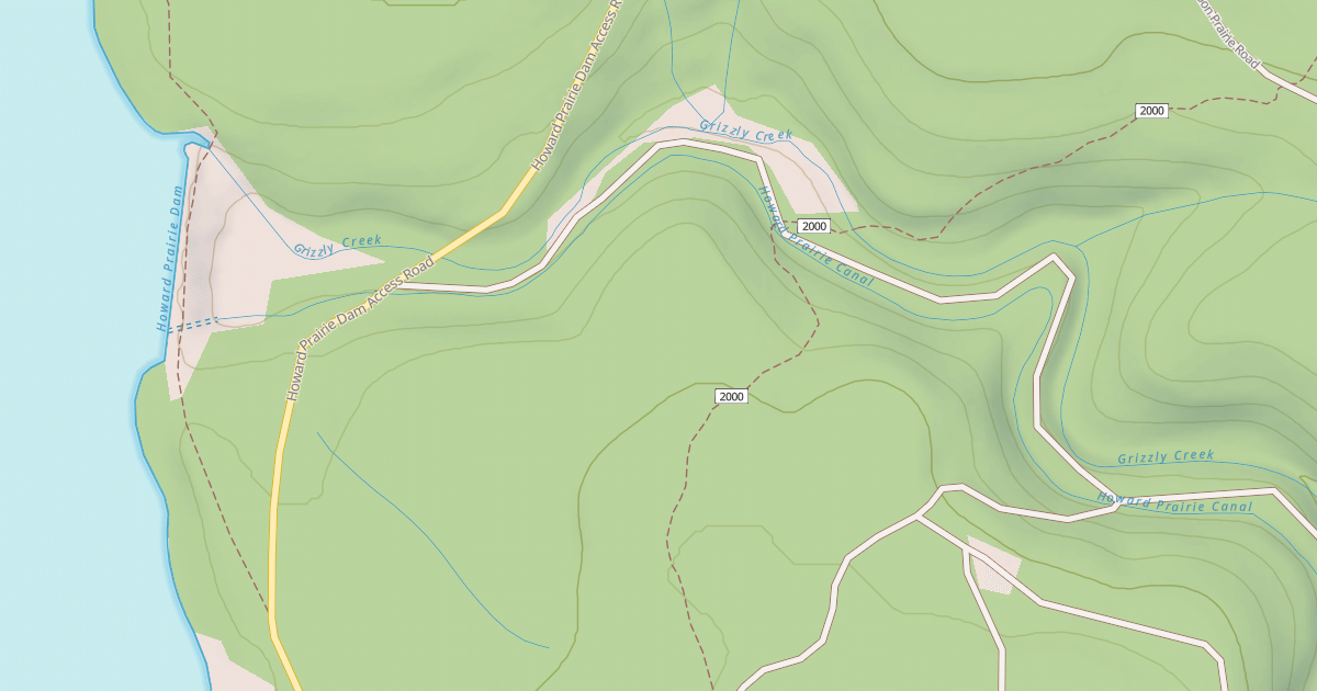 Map preview of Hyatt Lake