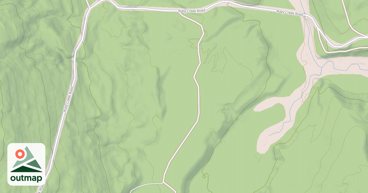 Map of RUBY CABIN
