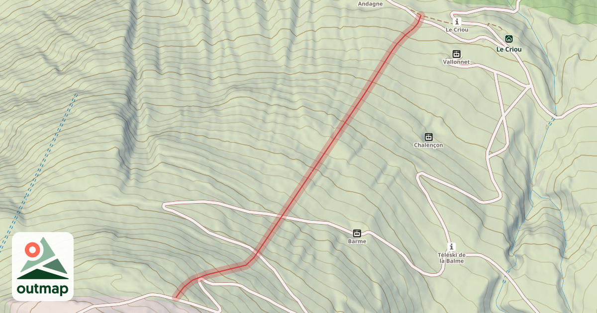 Map of Aigle