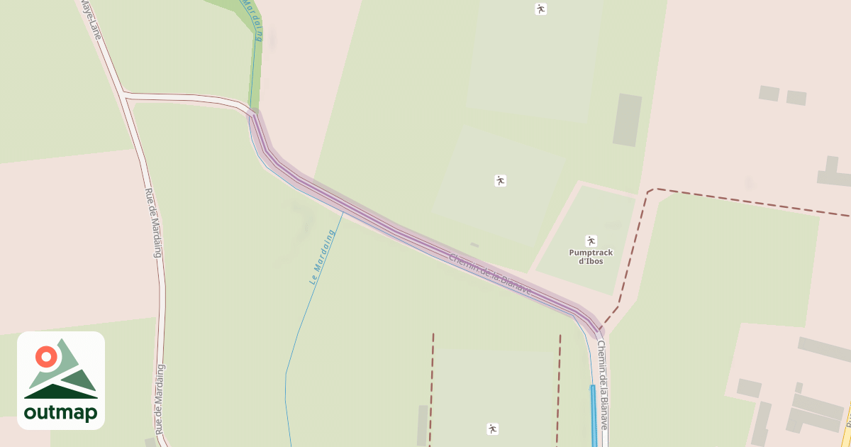 Map of Chemin de la Bianave