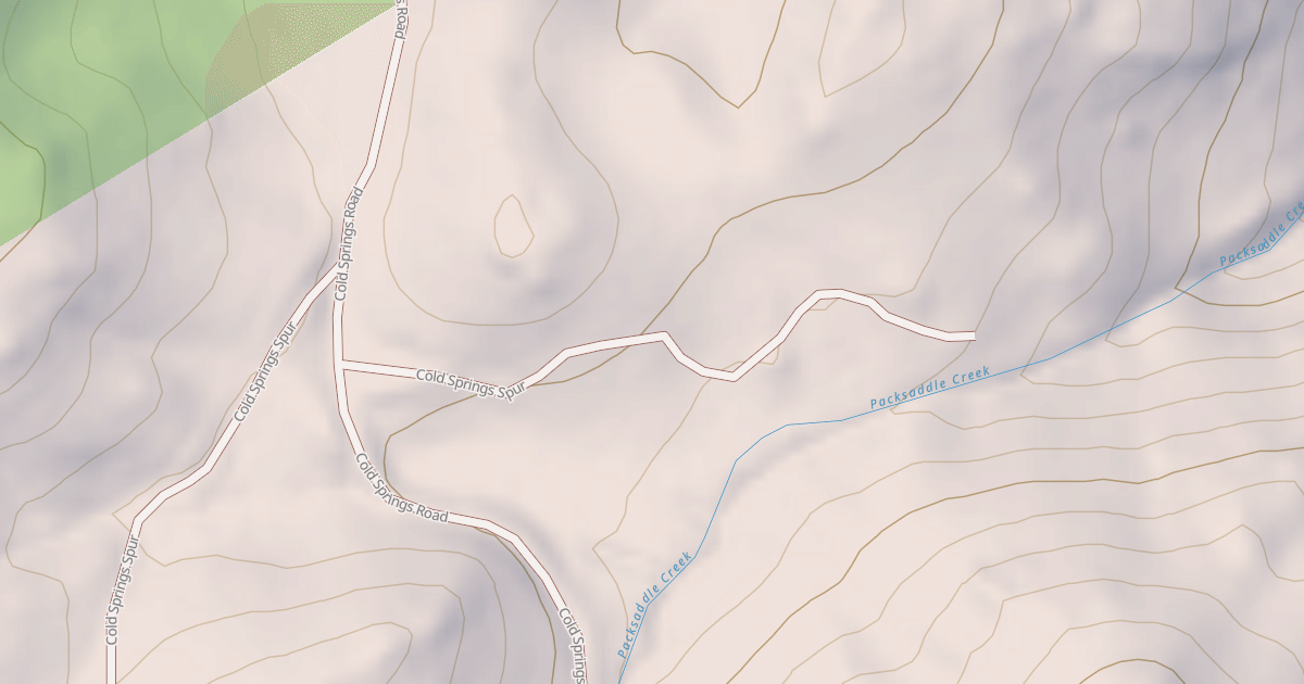 Map preview of COLD SPRINGS