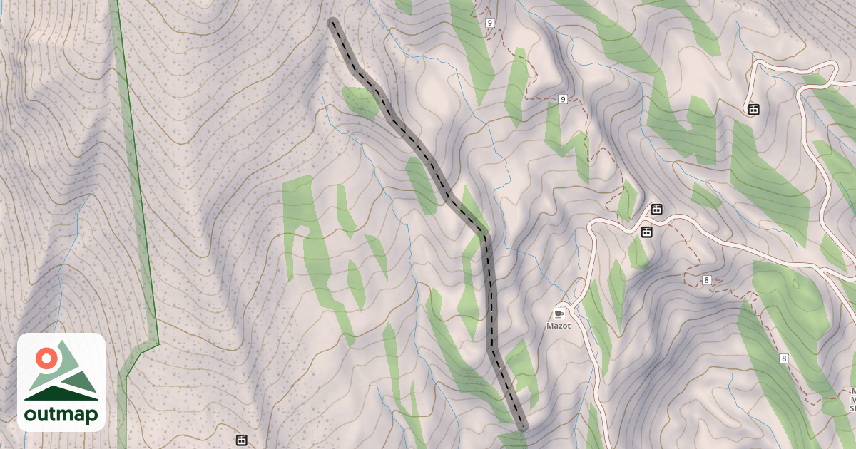 Map of Marmot Ridge