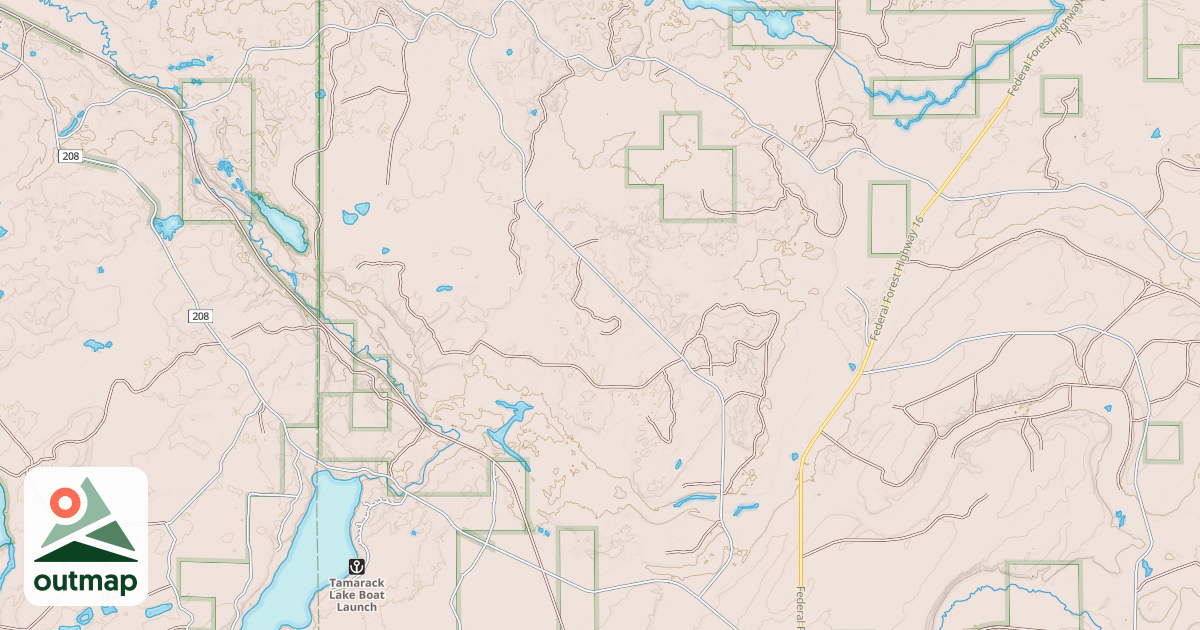 Map of FDR4100