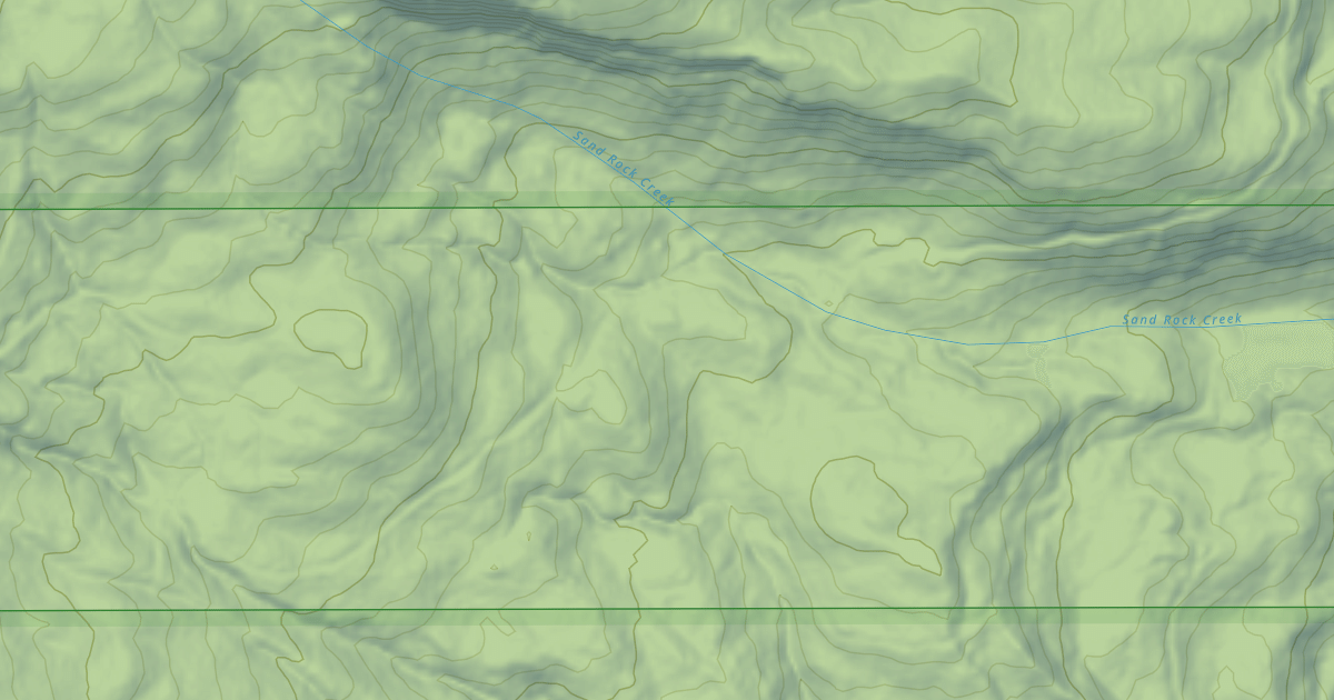 Map preview of SAND ROCK MTN