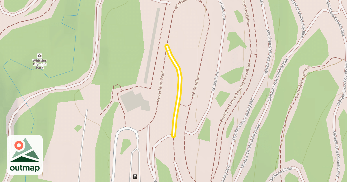 Map of XC Stadium