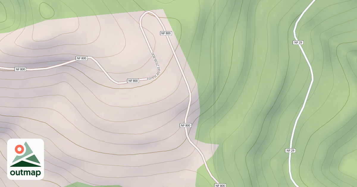 Map of BUCKHORN-BENCHMARK TB & TS'S