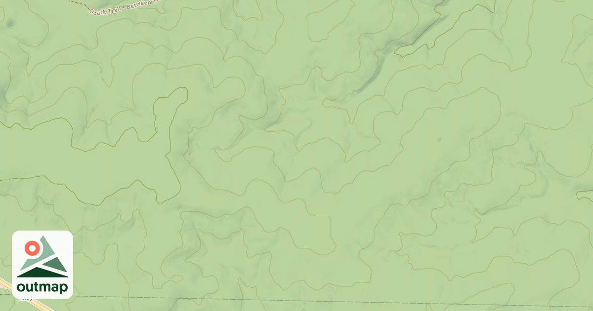 Map of CEDAR BLUFF