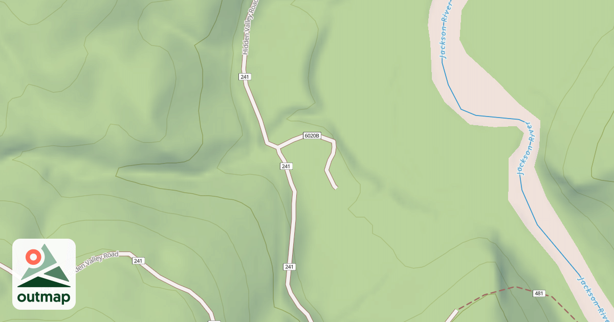 Map of POOR FARM CAMP B