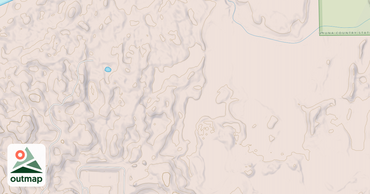 Map of Miller Hills OHM Trail