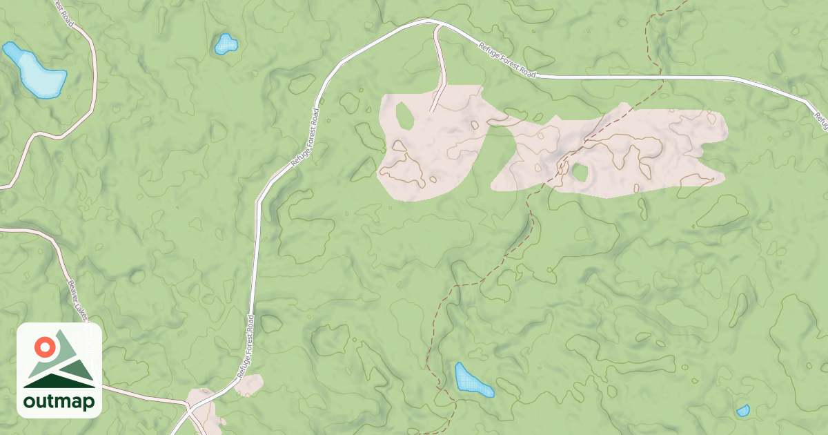 Map of Round River Drive