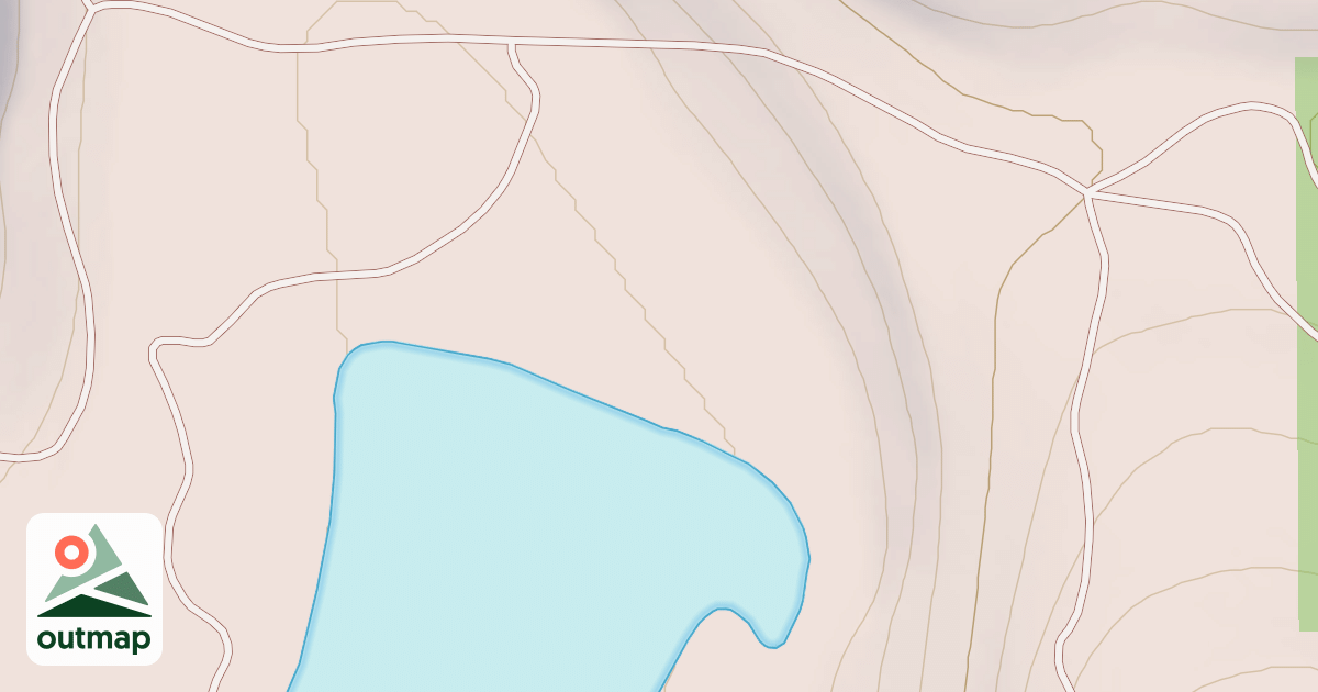 Map of CORNAZ LAKE