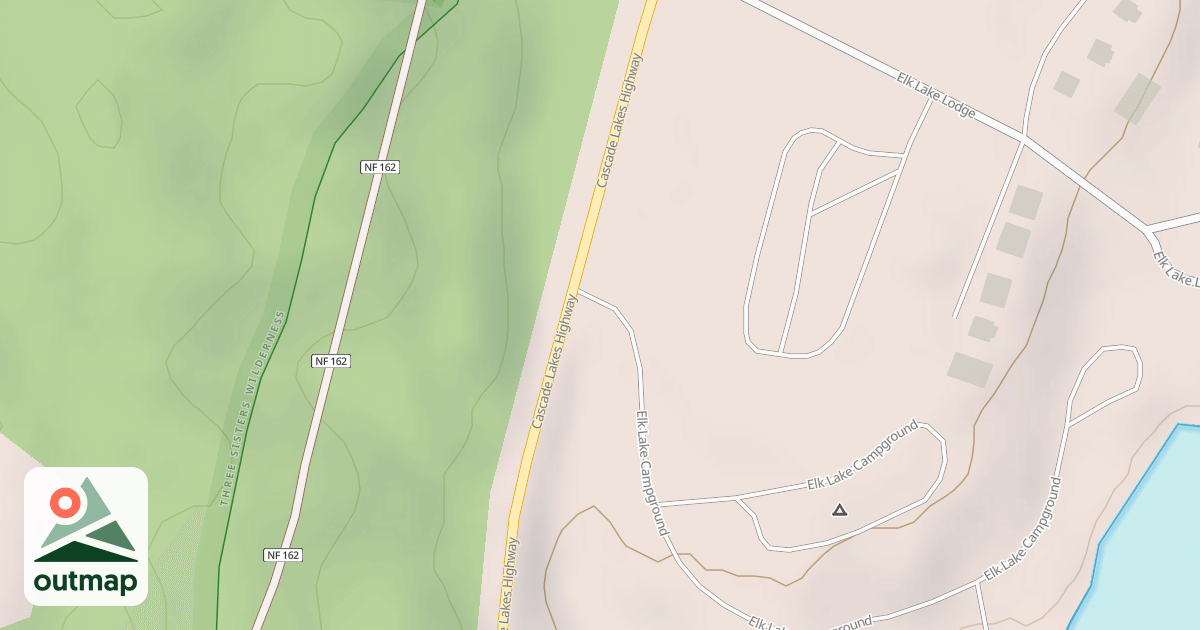 Map of ELK LAKE C.G. COMPLEX