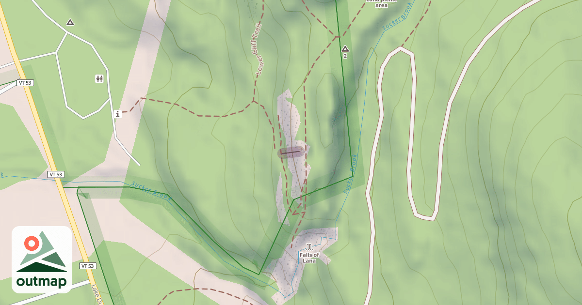 Map of Merganser