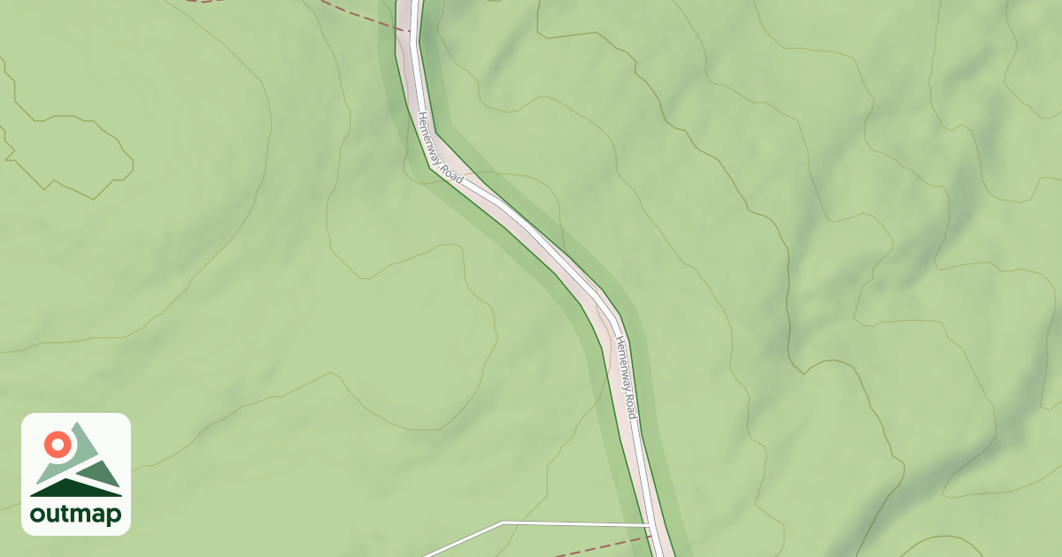 Map of Hemenway Rd
