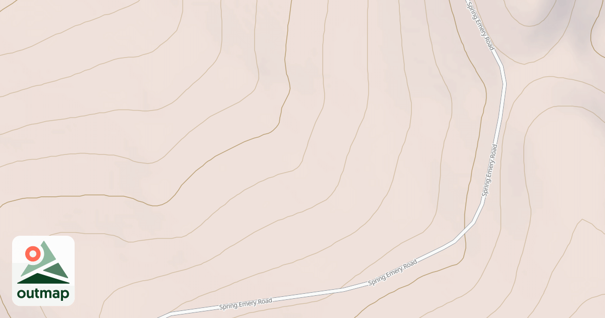 Map of ANDERSON GULCH
