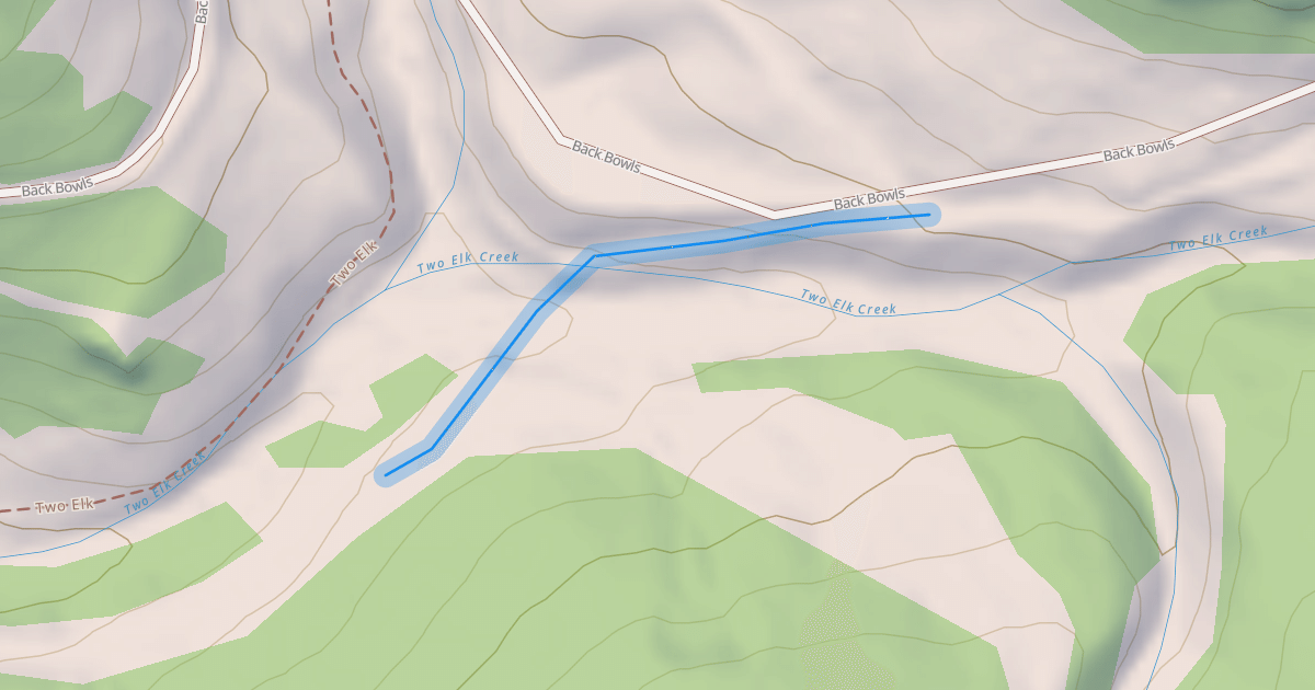 Map preview of China Bridge Access Road